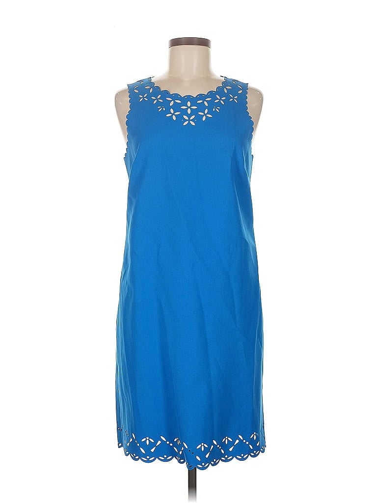 Pre-owned J.crew Factory Store Cocktail Dress In Blue