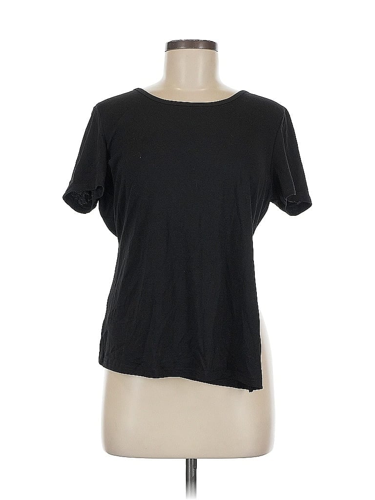 Pre-owned Assorted Brands Short Sleeve T-shirt In Black