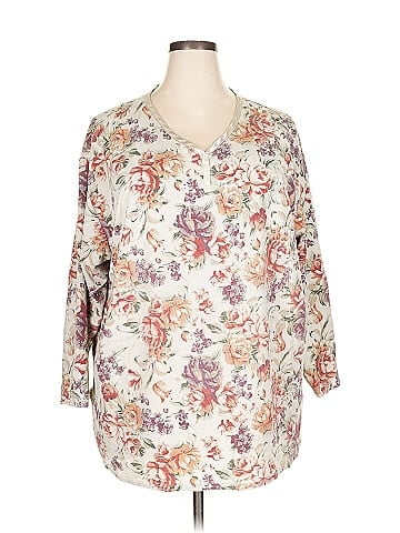 Lauren Brooke 3/4 Sleeve Blouse (view 1)