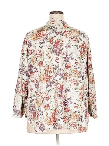 Lauren Brooke 3/4 Sleeve Blouse (view 2)