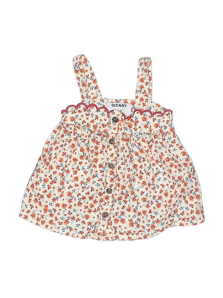 Old Navy Orange Dress Size 12-18 mo - photo 1