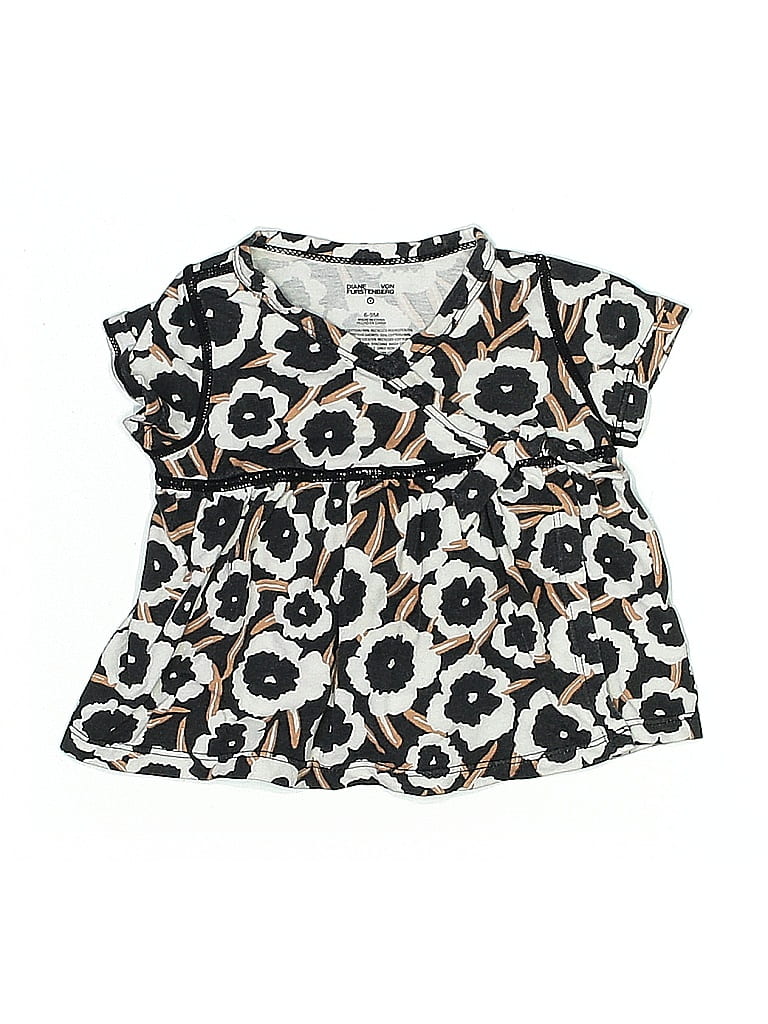Pre-owned Diane Von Furstenburg For Target Babies' Short Sleeve T-shirt In White