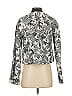 Zara Basic Print Silver Blue Jacket Size S - photo 2