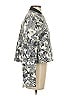 Zara Basic Print Silver Blue Jacket Size S - photo 4