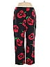 Carlisle Floral Red Casual Pants Size 14 - photo 1