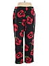 Carlisle Floral Red Casual Pants Size 14 - photo 2
