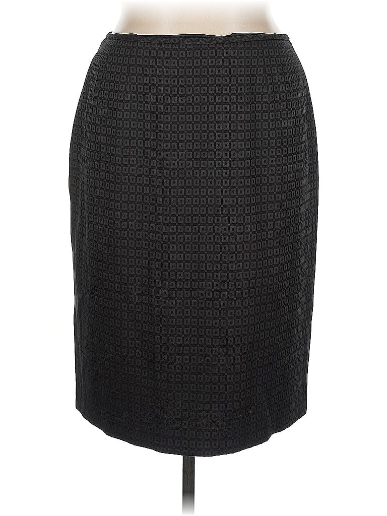 Pre-owned Assorted Brands Formal Skirt In Black