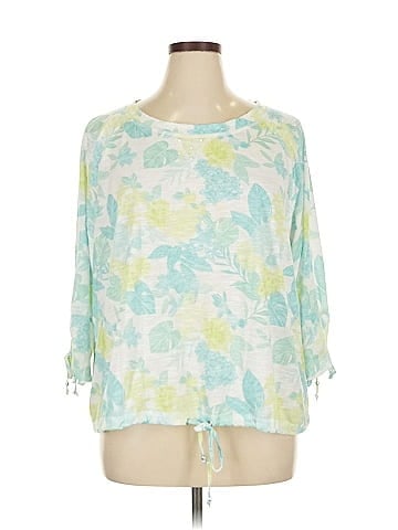 Hearts of Palm Woman 3/4 Sleeve T-Shirt (view 1)