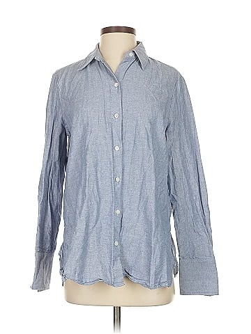 Max Studio Long Sleeve Button-Down Shirt (view 1)