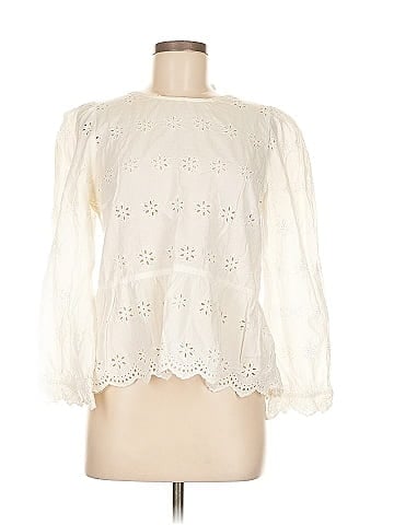 Madewell 3/4 Sleeve Blouse (view 1)