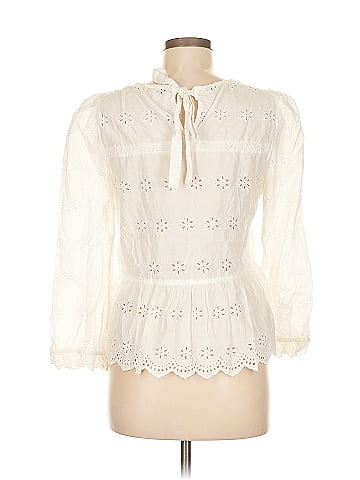 Madewell 3/4 Sleeve Blouse (view 2)