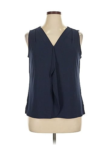 Roz & Ali Sleeveless Blouse (view 1)