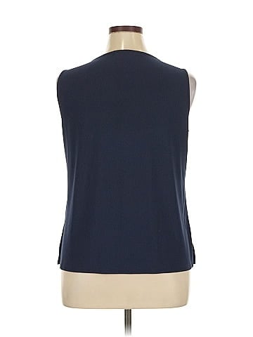 Roz & Ali Sleeveless Blouse (view 2)