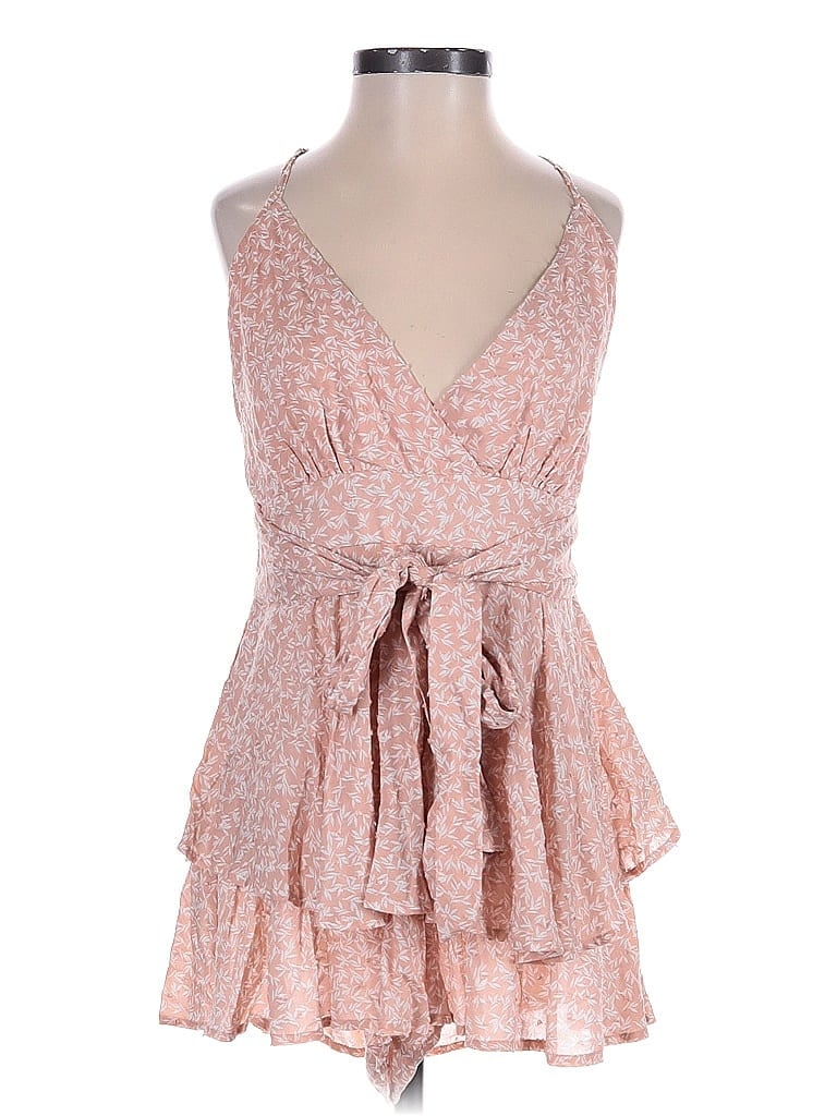 Pre-owned Skylar + Madison Romper In Pink