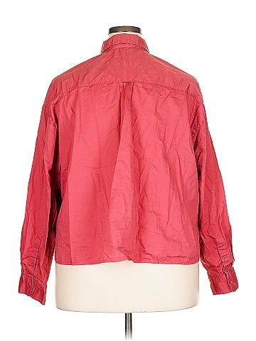 Old Navy 3/4 Sleeve Button-Down Shirt (view 2)