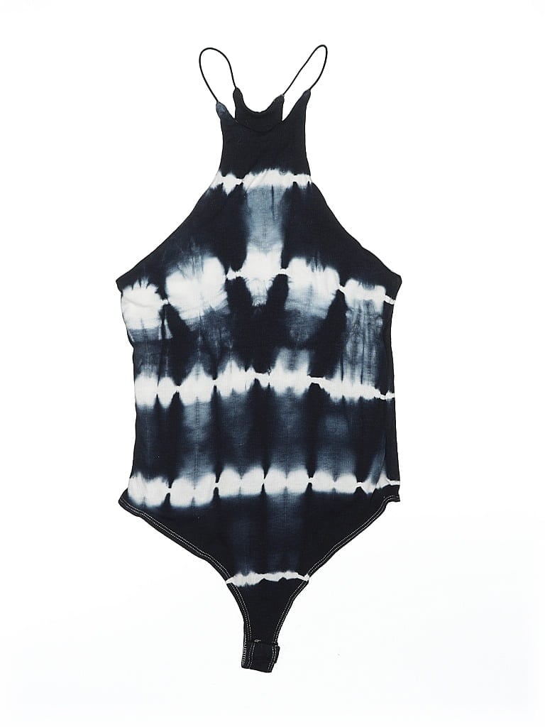 Pre-owned Olivaceous Bodysuit In Blue