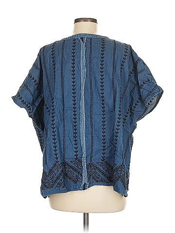 Zara TRF Short Sleeve Blouse (view 2)