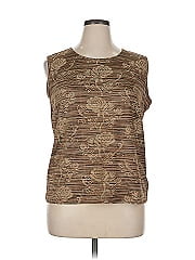 Jm Collection Sleeveless Top