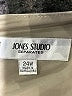 Jones Studio Solid Tan Green Casual Dress Size 24 - photo 4