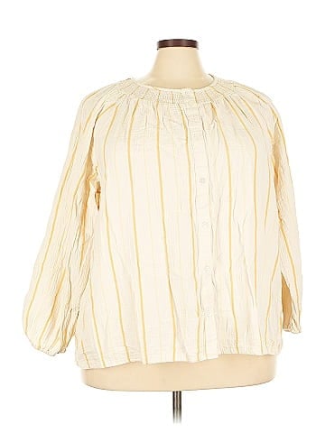 Ava & Viv 3/4 Sleeve Blouse (view 1)