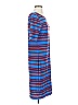 Lularoe Stripes Blue Casual Dress Size S - photo 4