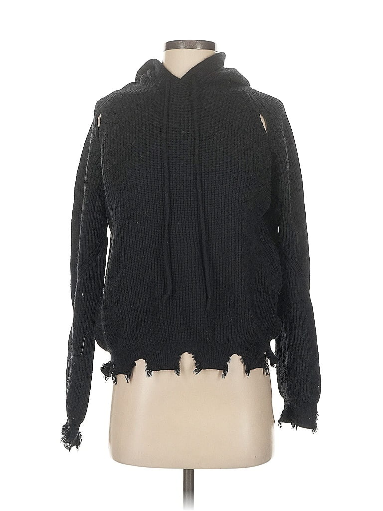 Pre-owned Assorted Brands Pullover Sweater In Black