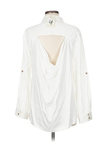 Hem & Thread Long Sleeve Button-Down Shirt (view 2)
