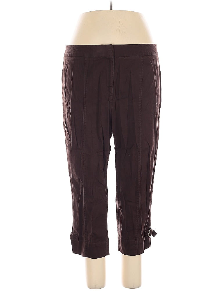 Pre-owned R.q.t Casual Pants In Brown