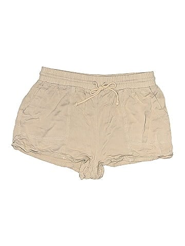 Hem & Thread Khaki Shorts (view 1)