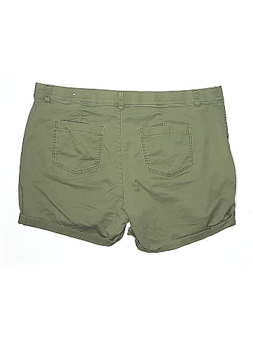 Lane Bryant Khaki Shorts (view 2)