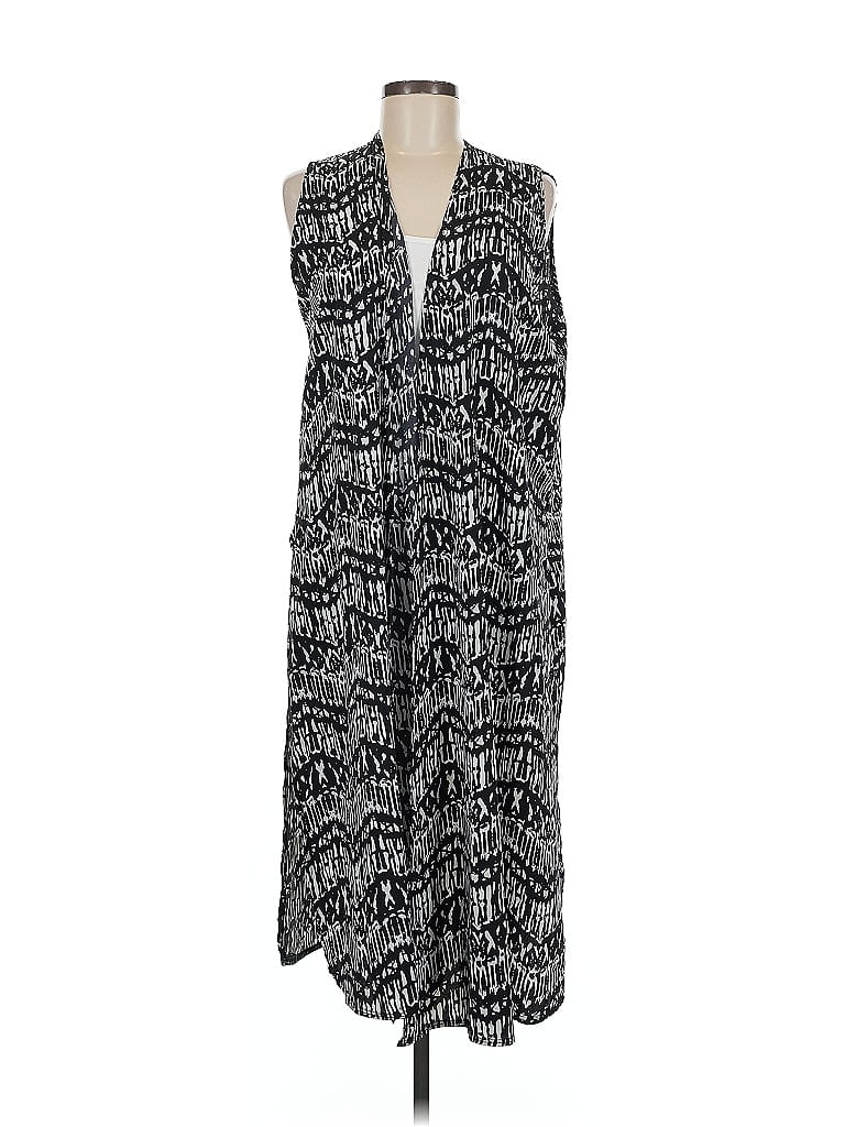 Pre-owned Lularoe Kimono In Black