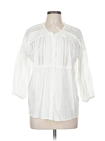 Eri + Ali 3/4 Sleeve Blouse (view 1)