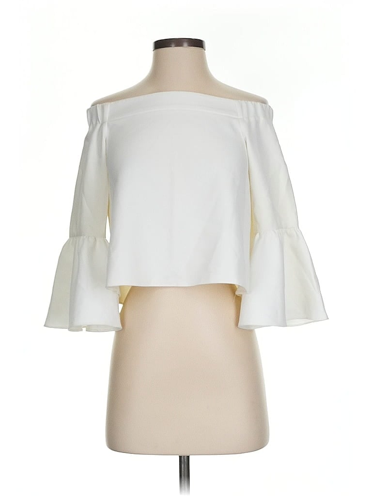 ASOS DESIGN Pre-owned 3/4 Sleeve Blouse In White