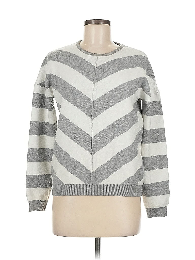 T TAHARI Pre-owned Pullover Sweater In Gray