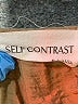 Self Contrast Tan Long Sleeve Blouse Size XS - photo 7