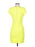 Arden B. Solid Yellow Casual Dress Size S - photo 2