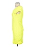 Arden B. Solid Yellow Casual Dress Size S - photo 4