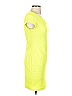 Arden B. Solid Yellow Casual Dress Size S - photo 3
