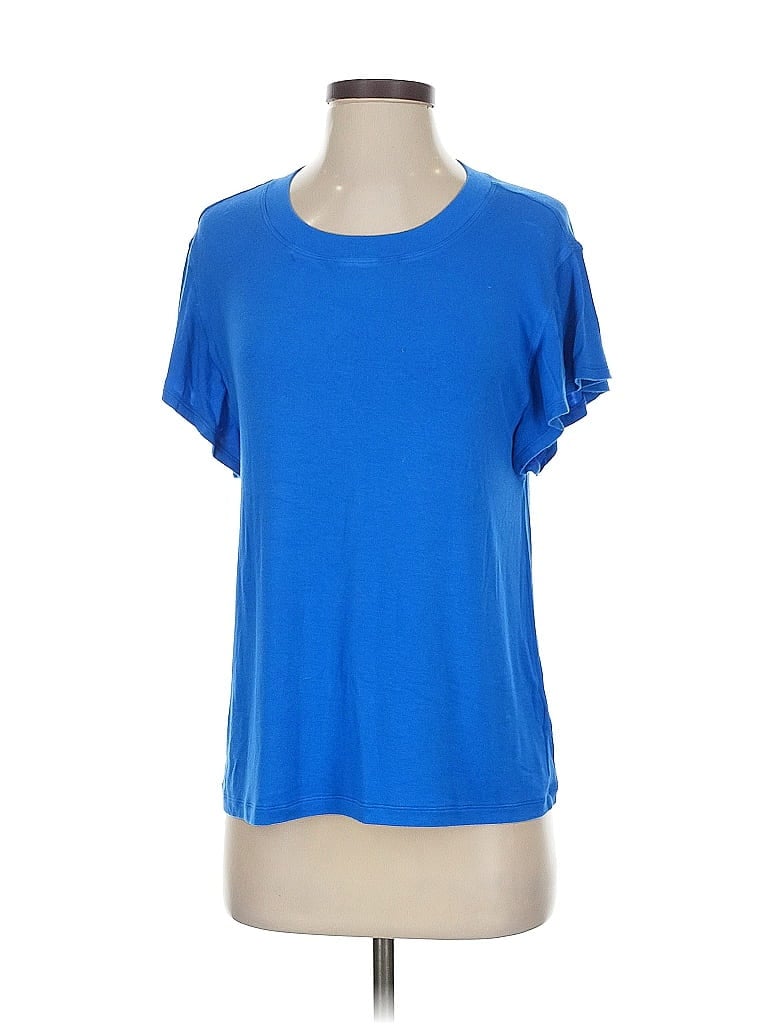Pre-owned Cabi Short Sleeve T-shirt In Blue