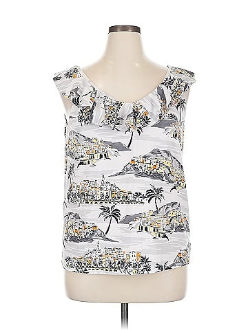Crown & Ivy Sleeveless T-Shirt (view 1)