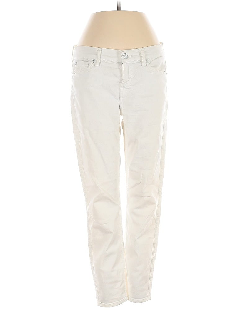 Click to view more detailed imagery on our partner's website Pre-owned 7 For All Mankind Casual Pants In White