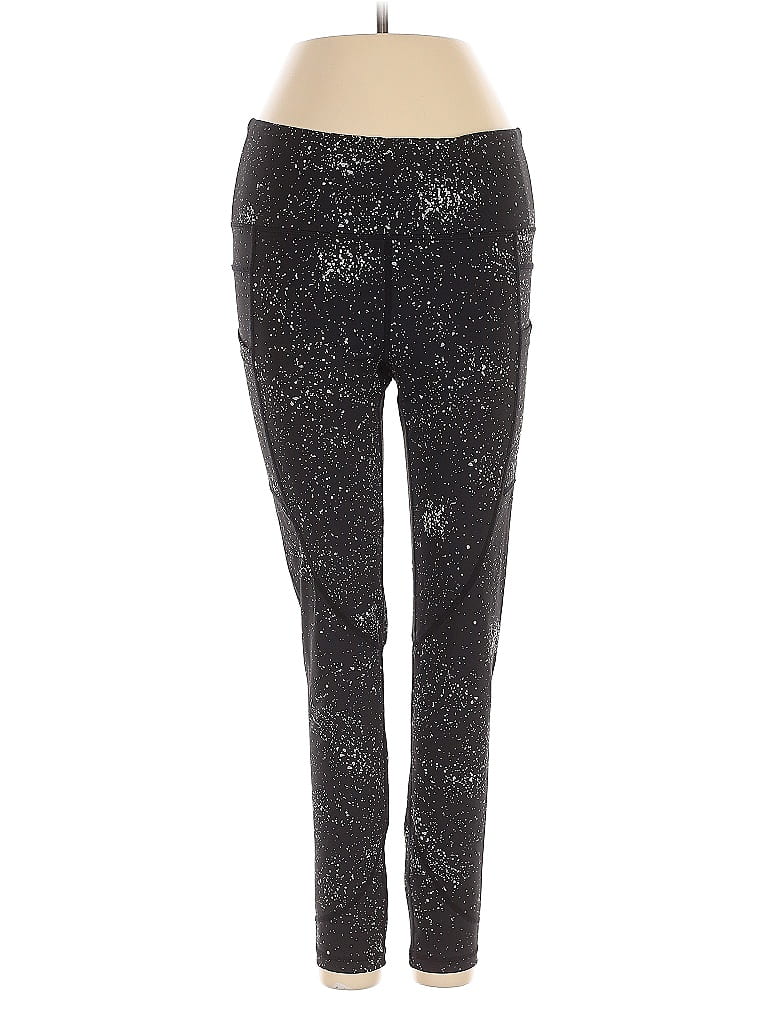 Pre-owned Zyia Active Active Pants In Silver