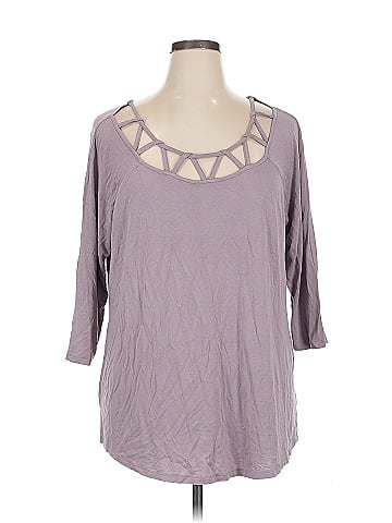 24/7 Maurices 3/4 Sleeve Top (view 1)