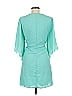 Coconut 100% Polyester Solid Teal Green Casual Dress Size M - photo 2