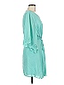 Coconut 100% Polyester Solid Teal Green Casual Dress Size M - photo 4