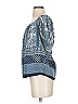 Charming Charlie 100% Polyester Blue Short Sleeve Blouse Size S - photo 5