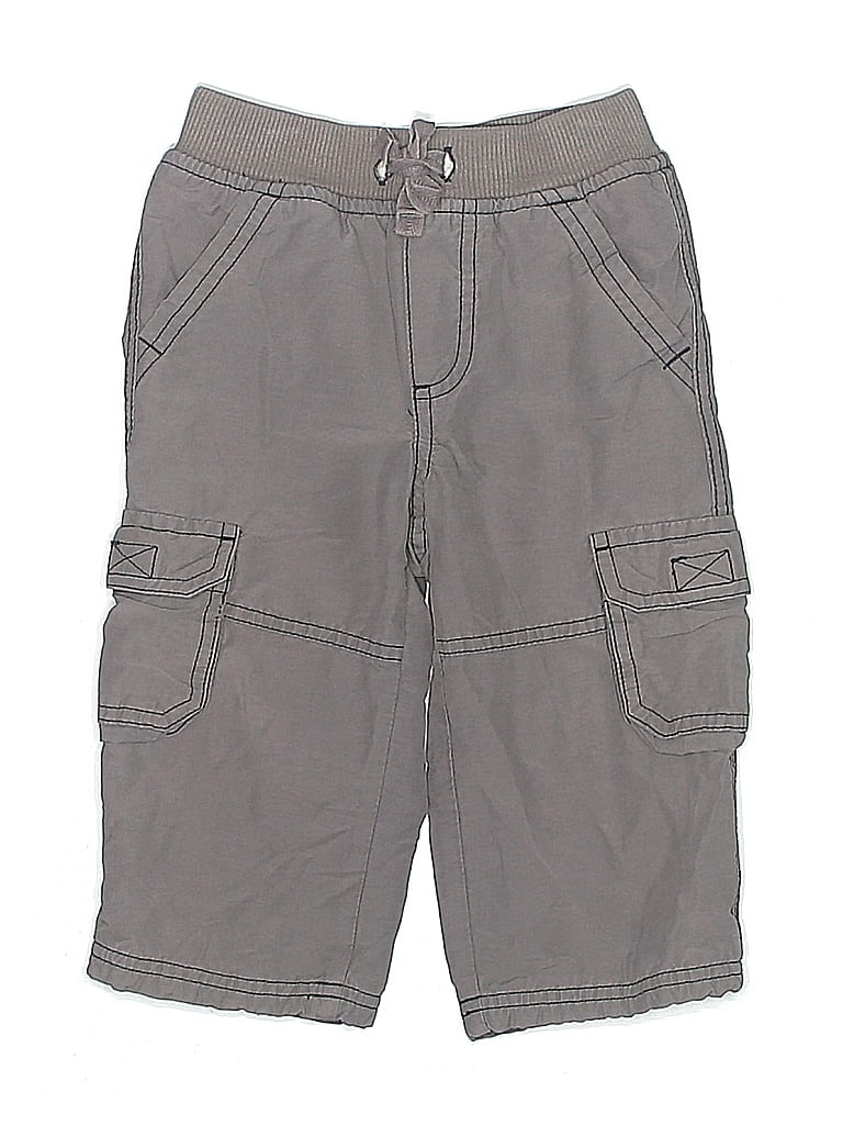 Pre-owned Gymboree Kids' Cargo Pants In Gray