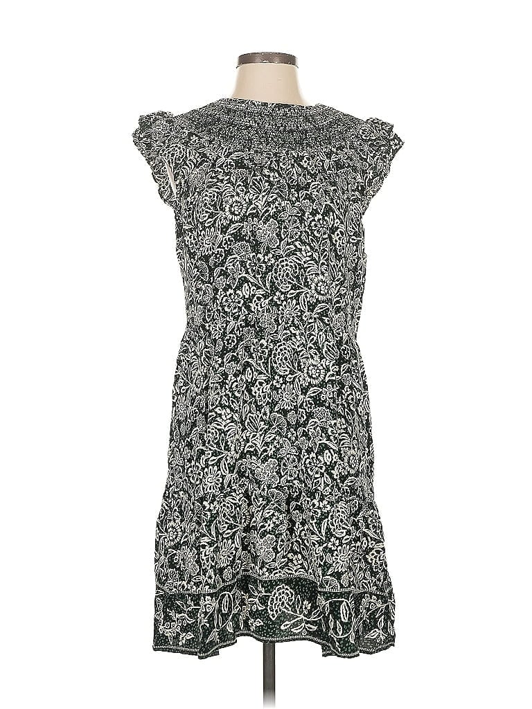 Pre-owned Ann Taylor Loft Cocktail Dress In Gray