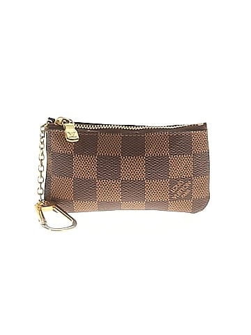 Louis Vuitton Damier Ebene Canvas Pochette Cles Coin Purse (view 1)