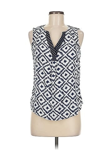 Skies Are Blue Sleeveless Blouse (view 1)